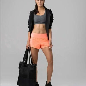 Lululemon Final Lap Short (2.5") Pop Orange  4